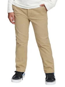 Boy's Stretch Slim Fit School Uniform Chino Pants (Sizes 4-20) NEW FREE SHIPPING - Picture 1 of 16