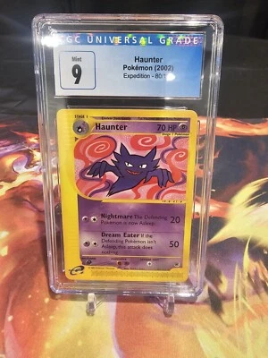 2002 Expedition Haunter #80 CGC 9 Mint Psa Pokemon Card Graded - Image 1 of 2
