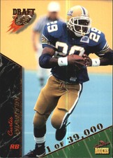 1995 Signature Rookies Football Card #49 Curtis Martin