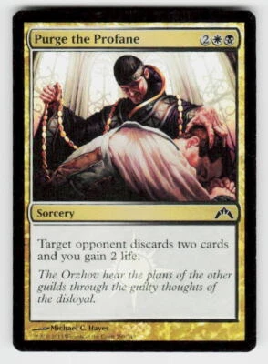 Gatecrash #190 Purge the Profane FOIL - Image 1 of 2