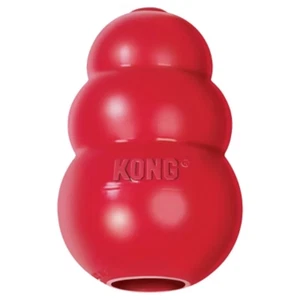 KONG Refillable Classic Chew Dog Toy - Red - Picture 1 of 11