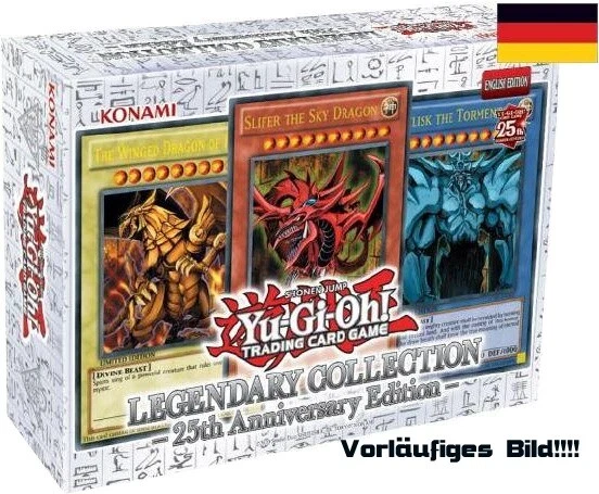 Konami Yu-Gi-Oh! Legendary Collection 25th Anniversary Edition OVP Display Box