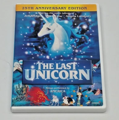 The Last Unicorn | DVD | 25th Anniversary Edition | Lionsgate | Ships In Box Foto 1 de 3