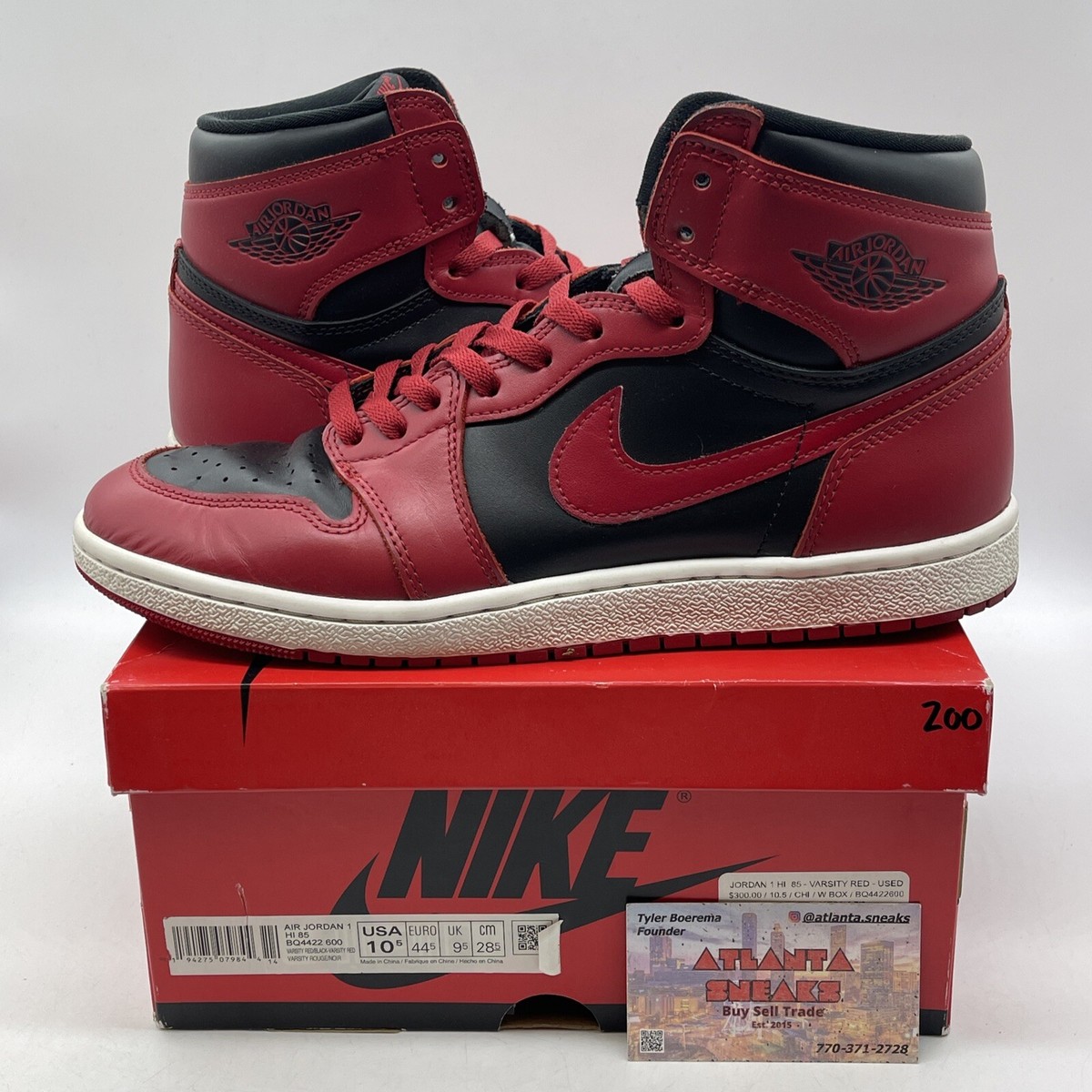 Jordan 1 Retro High 85 Varsity Red 2020 for Sale Jordan 1 Retro High 85 Varsity Red 2020 for Sale