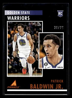 2022 Panini Chronicles #91 Patrick Baldwin Jr. 30/75 Rookie Warriors - Image 1 of 2