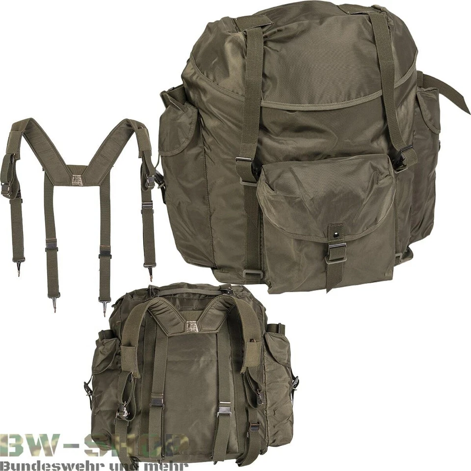 ORIGINAL ÖSTERREICHISCHE ARMEE FELDRUCKSACK 25L OLIV ARMY KAMPFRUCKSACK OUTDOOR - Bild 1 von 1
