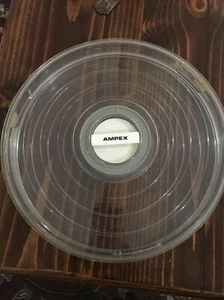 Vintage Ampex Kunststoff Reel to Reel Koffer, leer mit Riegel - Bild 1 von 6