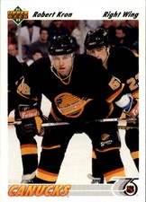 1991-92 Upper Deck Hockey #225 Robert Kron