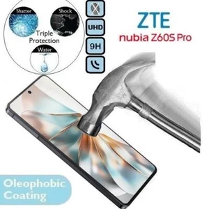 100%Genuine Tempered Glass 9H Screen Protector (Z60 S Pro)For ZTE Nubia Z60S Pro - Picture 1 of 2
