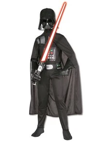 Offizielles Star Wars Darth Vader Kostüm für Kinder Essentials - Bild 1 von 7