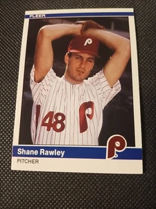 1984 SHANE RAWLEY FLEER UPDATE BASEBALL CARD #U-94 PHILADELPHIA PHILLIES YANKEES - Picture 1 of 2