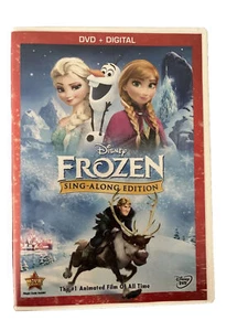 Frozen Sing Along Edition (DVD, 2013) Tested Fast Free Shipping - Picture 1 of 1