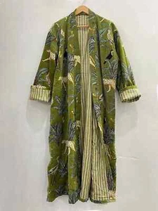 Luxury Velvet Fringe Jacket Coat Kimono Duster Floral Printed Kimono Long Jacket - Picture 1 of 3