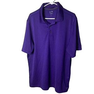 Polo Champion Uomo Taglia XL Viola Golf Duo Dry Classica Corpcore Preppy - Foto 1 di 7