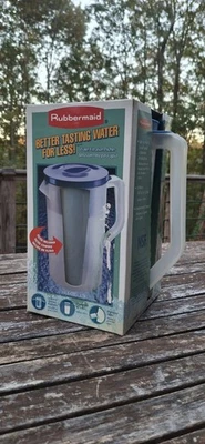 VTG NOS Rubbermaid Water Filtration Pitcher Classic 1 Gallon Clear Base 3775 - Image 1 of 4