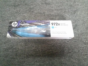 L0R98AN NEW Genuine HP 972x High Yield Cyan Ink Cartridge 01/2028 - Afbeelding 1 van 1