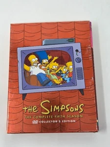 The Simpsons Complete Fifth Season 4-Disc DVD Collector’s Edition Set - Picture 1 of 9