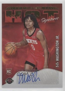 2022 Panini NBA Hoops Hot Signatures Rookies TyTy Washington Jr #HSR-TYW Auto RC - Picture 1 of 4