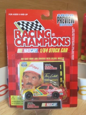 Racing Champions NASCAR 1/64 diecast #5 Kellogg's Terry Labonte 1996 Preview - Image 1 of 4