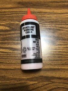 New ListingIrwin 64802 4oz Strait-Line Red Chalk Refill Red. New Never Opened. T105