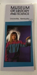 Museum Of History & Science Brochure Louisville Kentucky BR2 - Picture 1 of 3