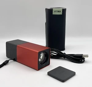 Lytro Model A1 Light Field Digital Camera Red 16GB Point-Shoot Great Condition - Picture 1 of 10
