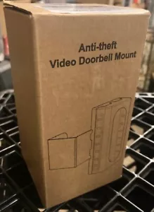 Anti-Theft Video Doorbell Mount Compatible W Various Wireless Video Doorbells - Picture 1 of 1