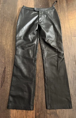 Women’s Leather Pants Size 7 Copper Key - Image 1 of 4