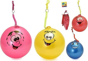 Aufblasbare Smiley Gesicht fruchtig duftende Stinkbälle mit Schlüsselanhänger Spielzeug Partytüten  - Bild 1 von 2