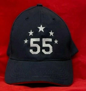 Berretto da baseball Rangers Fan 55 titoli blu navy con rifiniture rosse e ricami bianchi - Foto 1 di 2