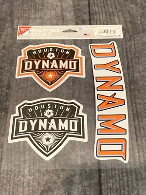 Calcomanía del equipo de fútbol MLS - Houston Dynamo Foto 1 de 3