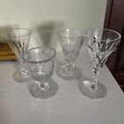 Job Lot Of 4 Victorian Glasses One With Damage