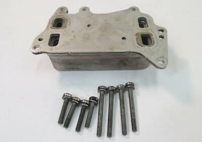 2014-2018 BMW 328i X3 (F25 F30) 2.0L N47T DIESEL ENGINE OIL COOLER - Image 1 of 4