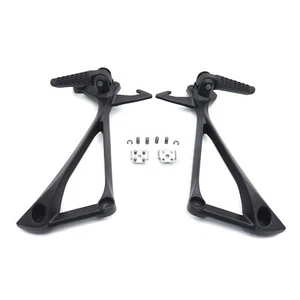 Rear Passenger Foot Pegs Footrest Bracket Fit For Kawasaki Ninja ZX10R 2011-2014 - Picture 1 of 9