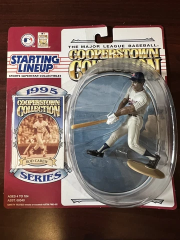 1995 Kenner Starting Lineup ROD CAREW Twins Cooperstown Collection SLU New Cover