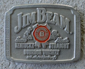 Vintage Jim Beam Whiskey Gürtelschnalle 1995 Great American Buckle Company #1927 - Bild 1 von 7