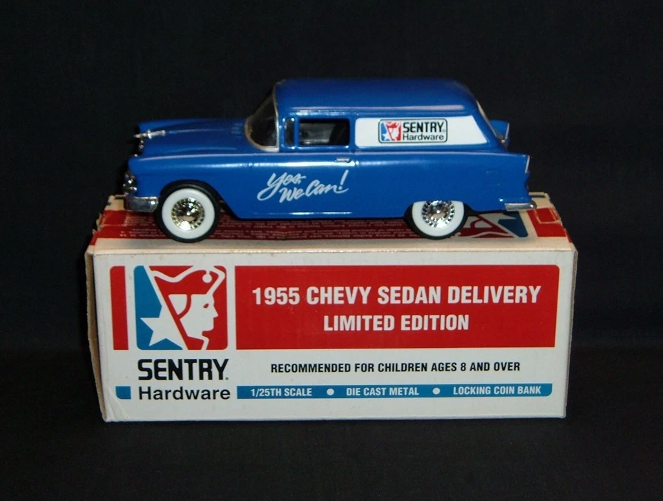 Liberty Classics 1955 Chevy Sedan Delivery Bank Sentry Hardware - Diecast