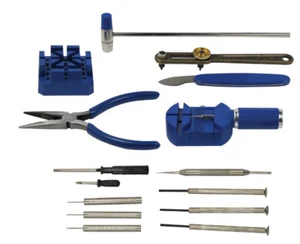 Neu Deluxe Uhrenreparaturset Gliederentferner Gehäuseöffner - 16 Stck. * US-VERSENDER * - Bild 1 von 2