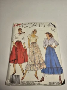 McCall's 3170 VINTAGE 12/14/16 Skirt Unused 1987 - Picture 1 of 3