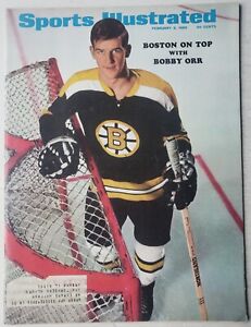 February 3 1969 Sports Illustrated Magazine Bobby Orr Boston Bruins Cover EX