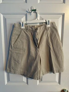 Limited Chinos Women Shorts Size 4 Tan Gently Used - Picture 1 of 3