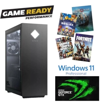 RGB Gaming Desktop Computer i7 PC 32GB RAM 1TB SSD NVIDIA GTX 1070 8GB W11P WIFI - Image 1 of 4