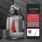 1.7L 2.7L 4L 5L Straw Water Bottle with Straw Sports Kettle  Cycling