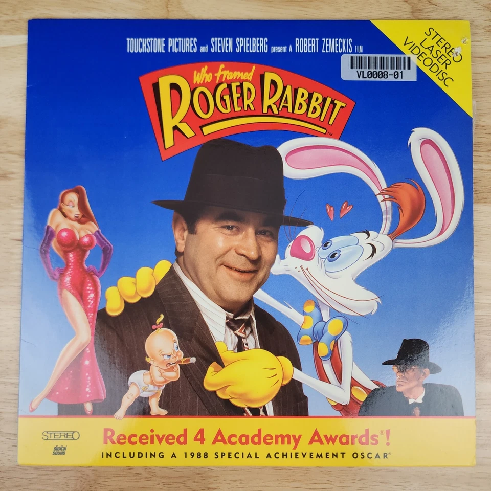 Who Framed Roger Rabbit Laserdisc LD Movie - Imagem 1 de 4