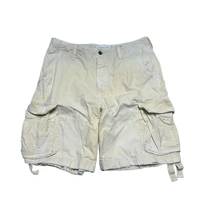 Pantalones Cortos De Colección Abercrombie & Fitch Paracaidista Carga Hombres Talla 36 Gorp Camp Años 90 Foto 1 de 4