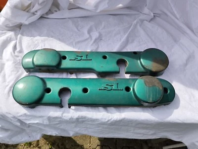 Piaggio Si Verkleidung Seitendeckel Mofa Moped Grün  - Bild 1 von 4