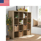 16 Cube Storage Organizer Easy Assemble Natural Perfect Your Office Living Room