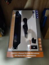 Power Dynamics 179.010 PD632H 2ch Wireless Microphone UHF + 2 Microphones