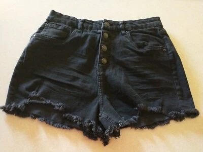 NOBO No Boundaries High Rise Mom Fit Destructed Denim Shorts Size 17 New NWT - Image 1 of 4