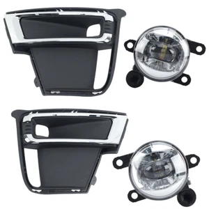 W/Cover Front Bumper LED Fog Light Driving Lamp For 2022 23-2024 Ford Expedition - Picture 1 of 13